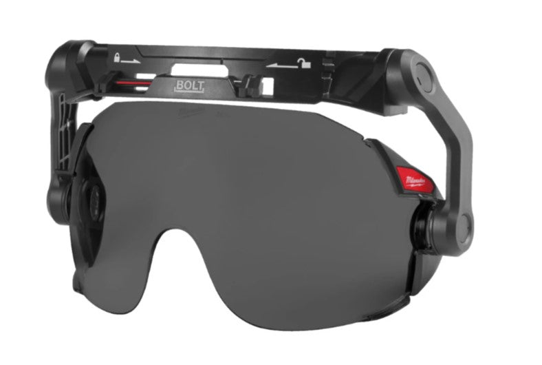 Milwaukee Visier Visiere für BOLT200 Schutzhelm Baustellenhelm Kletterhelm