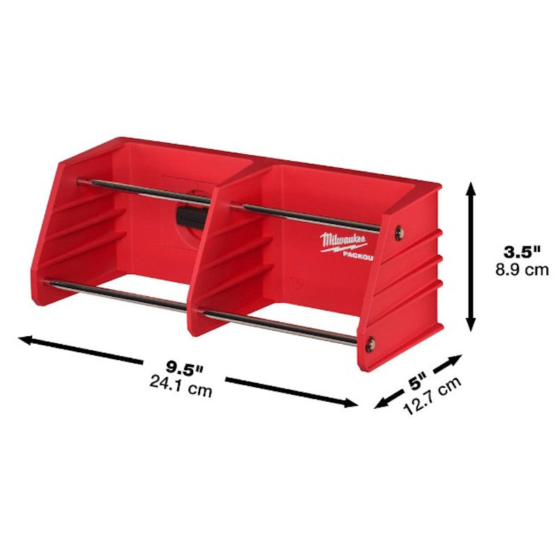 Milwaukee PACKOUT Aufbewahrungslösungen Becherhalter Papierhalter Zangenhalter