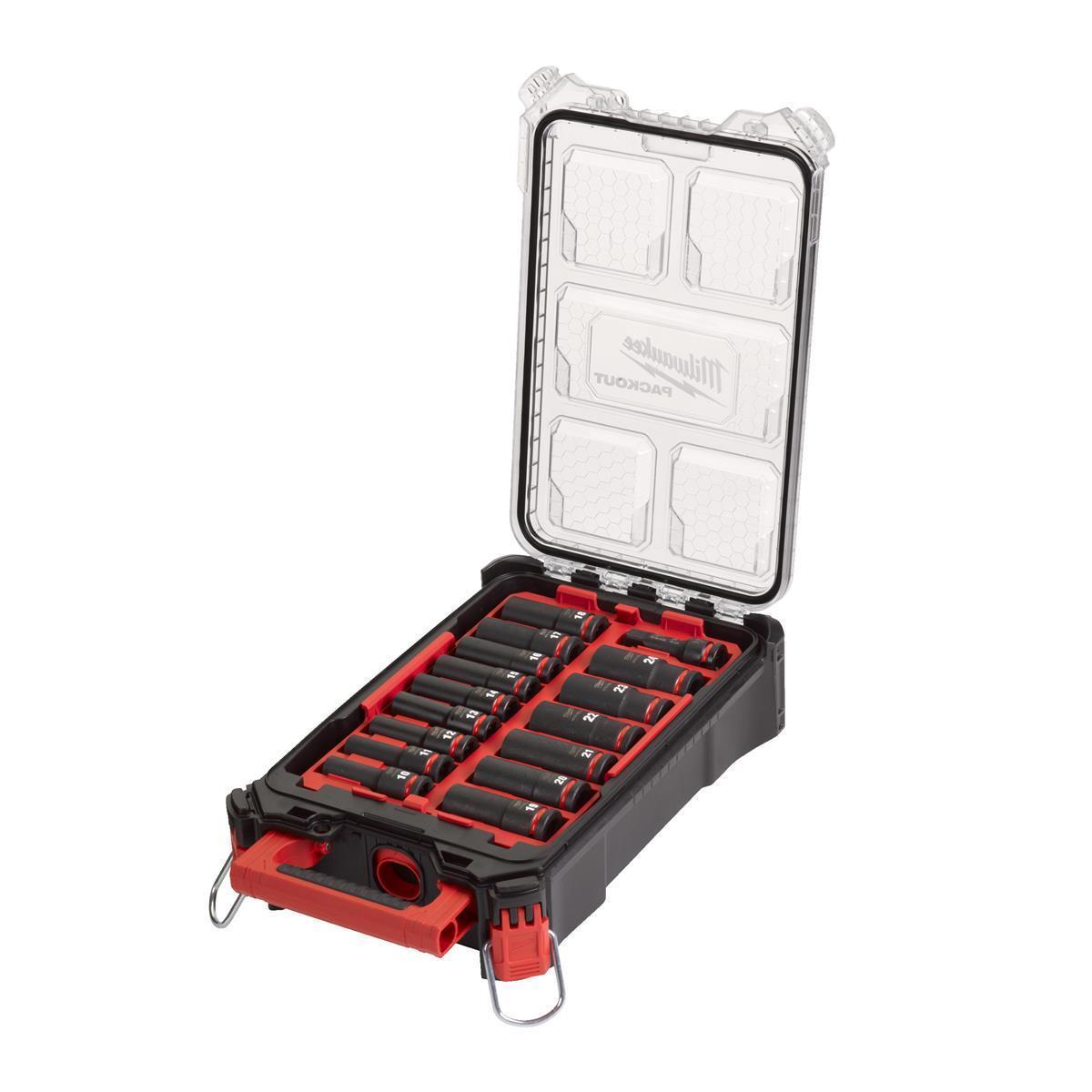 Milwaukee Schlagnuss-Set 1/2" PACKOUT 4932480943