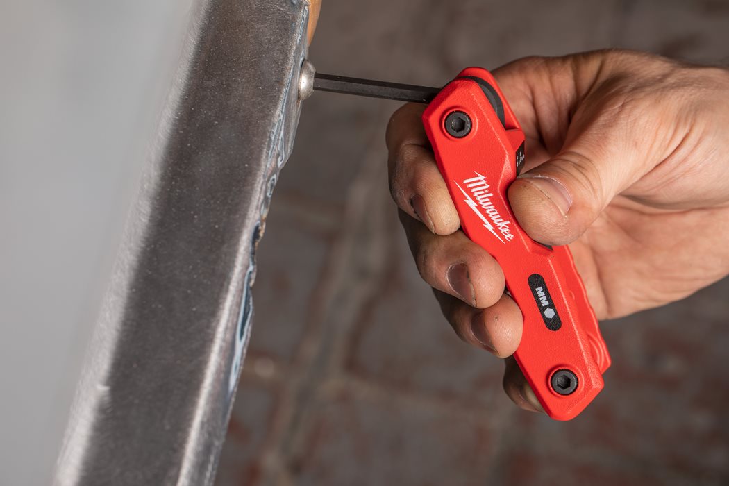 Milwaukee folding wrench Allen key metric 1.5,2,2.5,3,4,5,6.8mm