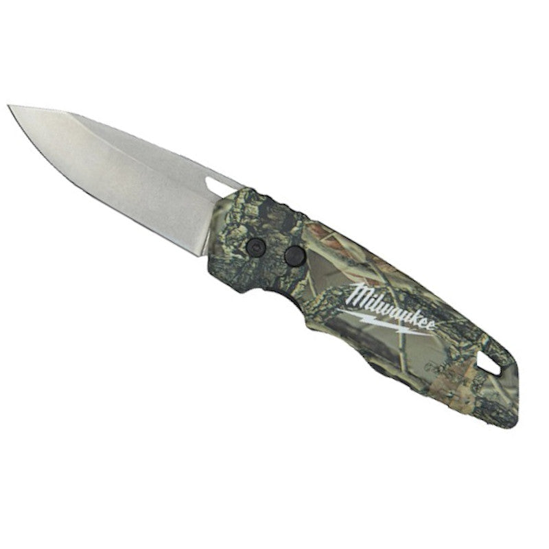 Milwaukee folding knife camouflage fastback