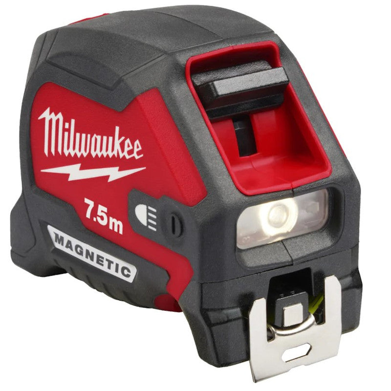 Milwaukee LED Bandmaß/Maßband magnetisch 7,5m