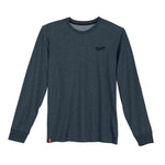 Milwaukee Hybrid long-sleeved T-shirt, workwear, blue, grey, green, black