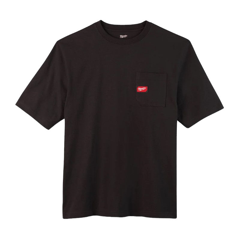 Milwaukee short-sleeved work t-shirt, blue, brown, grey, green, black