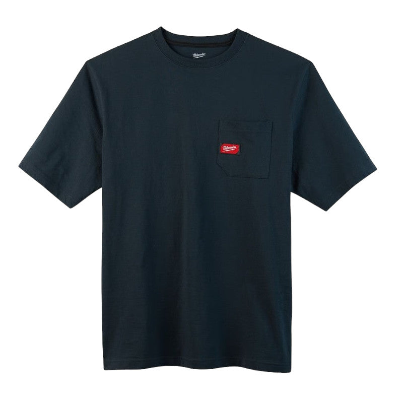 Milwaukee short-sleeved work t-shirt, blue, brown, grey, green, black