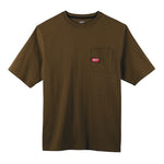 Milwaukee short-sleeved work t-shirt, blue, brown, grey, green, black