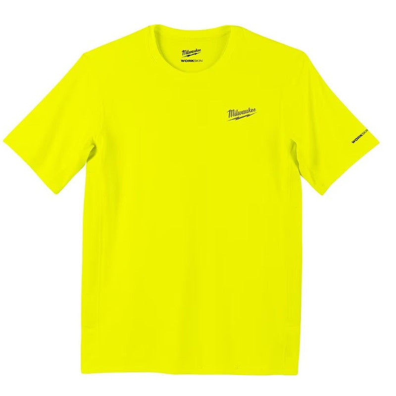 Milwaukee Workskin Funktions T-Shirt kurzarm schwarz grau rot gelb