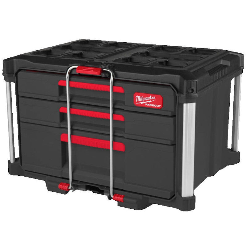 Milwaukee PACKOUT Werkzeugkoffer Koffer mit 3 Schubladen