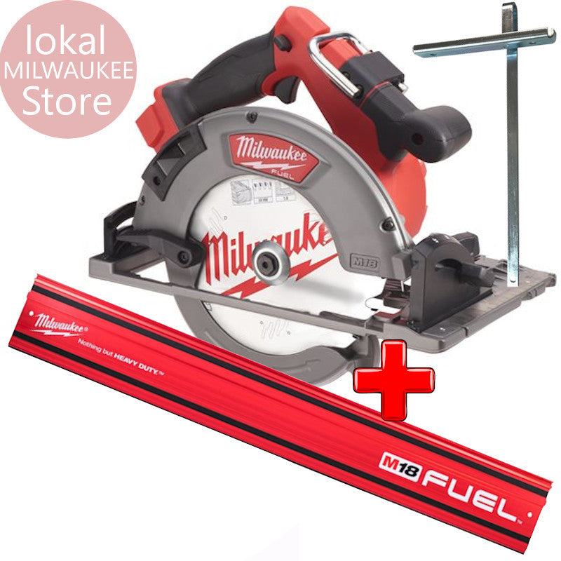 Milwaukee Akku-Handkreissäge Säge 18V FCSG66-0 + Führungsschiene 1,4m