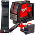 Milwaukee 4V Cordless Cross Line Laser L4CLLP-301C Green