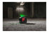 Milwaukee cross line laser, construction laser, green, 3x360°