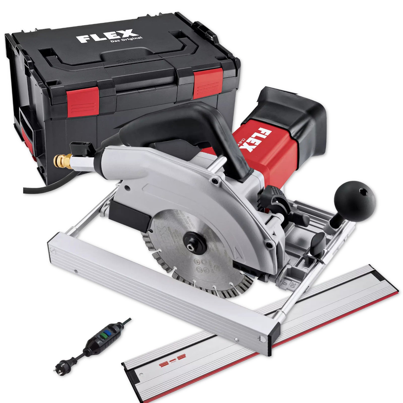 FLEX Diamant-Steintrenner Steinschneider CS 60 WET + Führungsschiene 374016