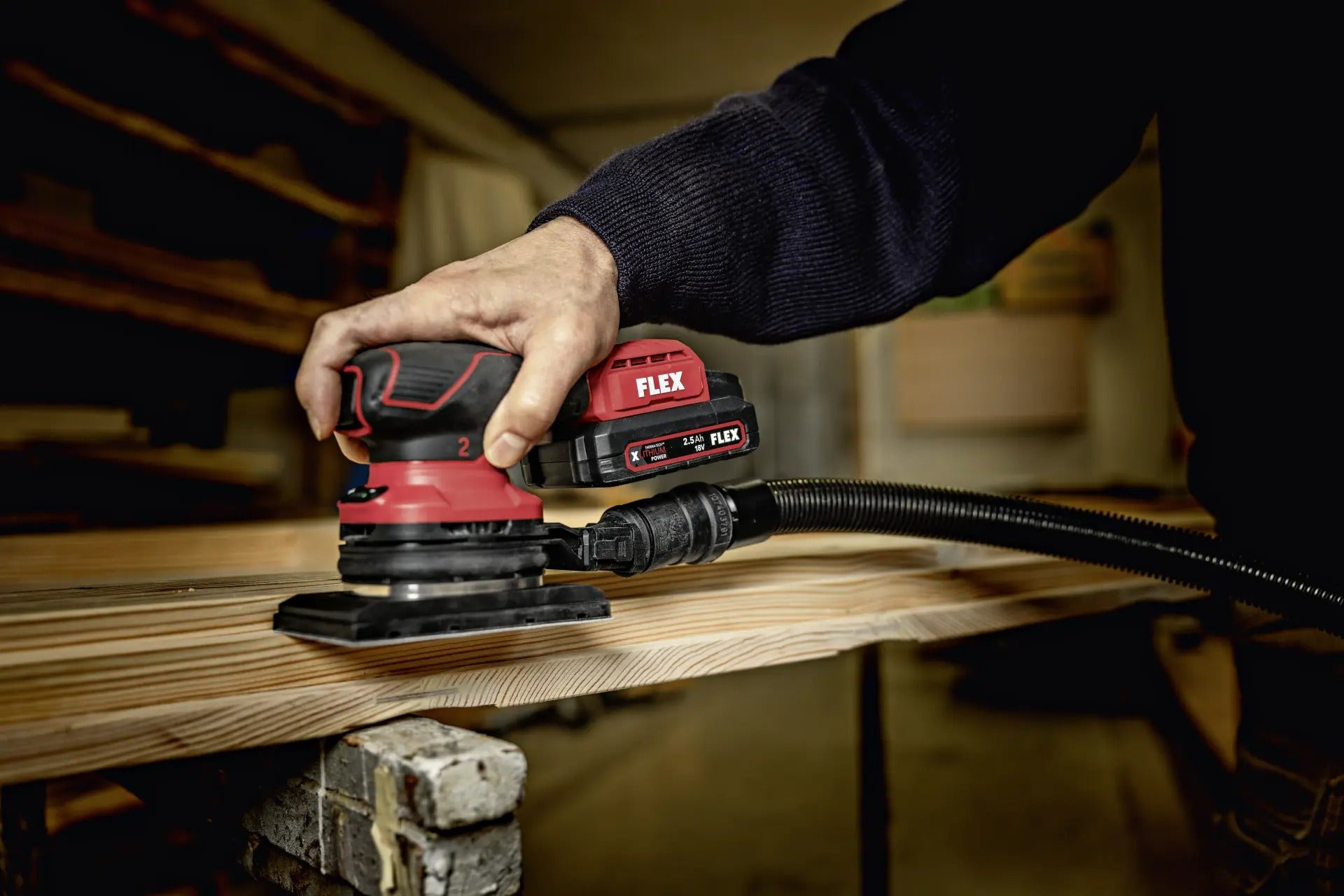 FLEX Akku-Schwingschleifer 18V OSE 2-80 18-EC C 532084