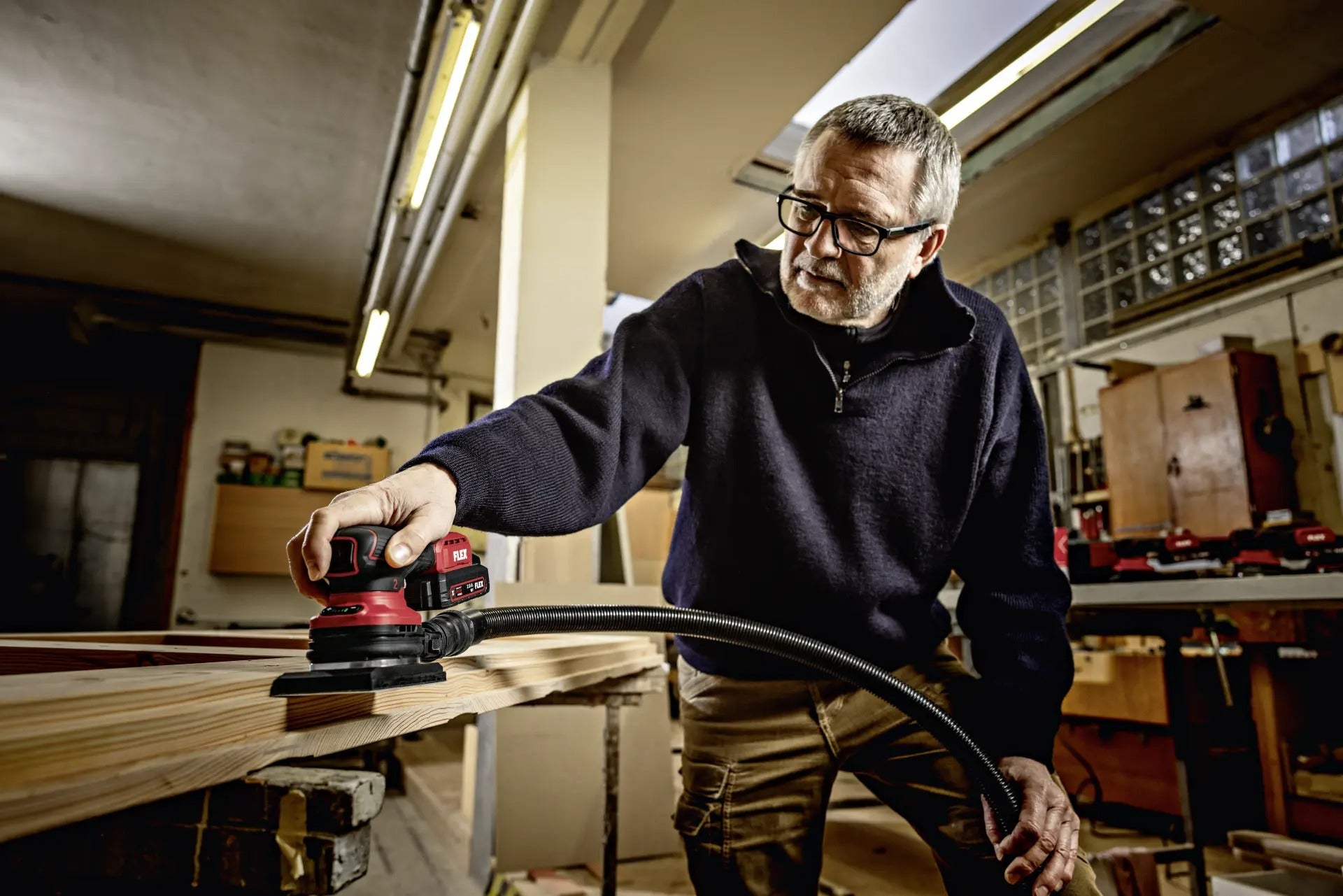 FLEX Akku-Schwingschleifer 18V OSE 2-80 18-EC C 532084