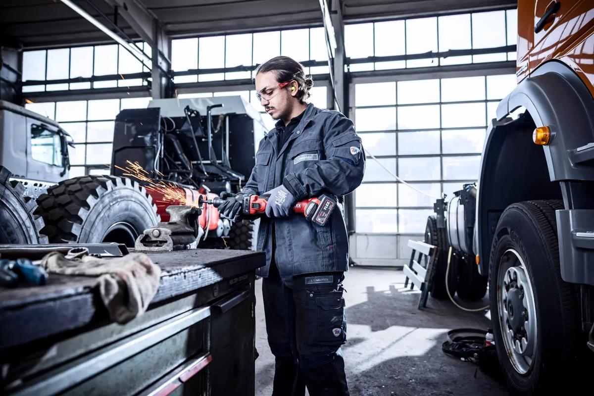 FLEX Akku-Geradschleifer 18V DGE 25 18.0-EC C 518867