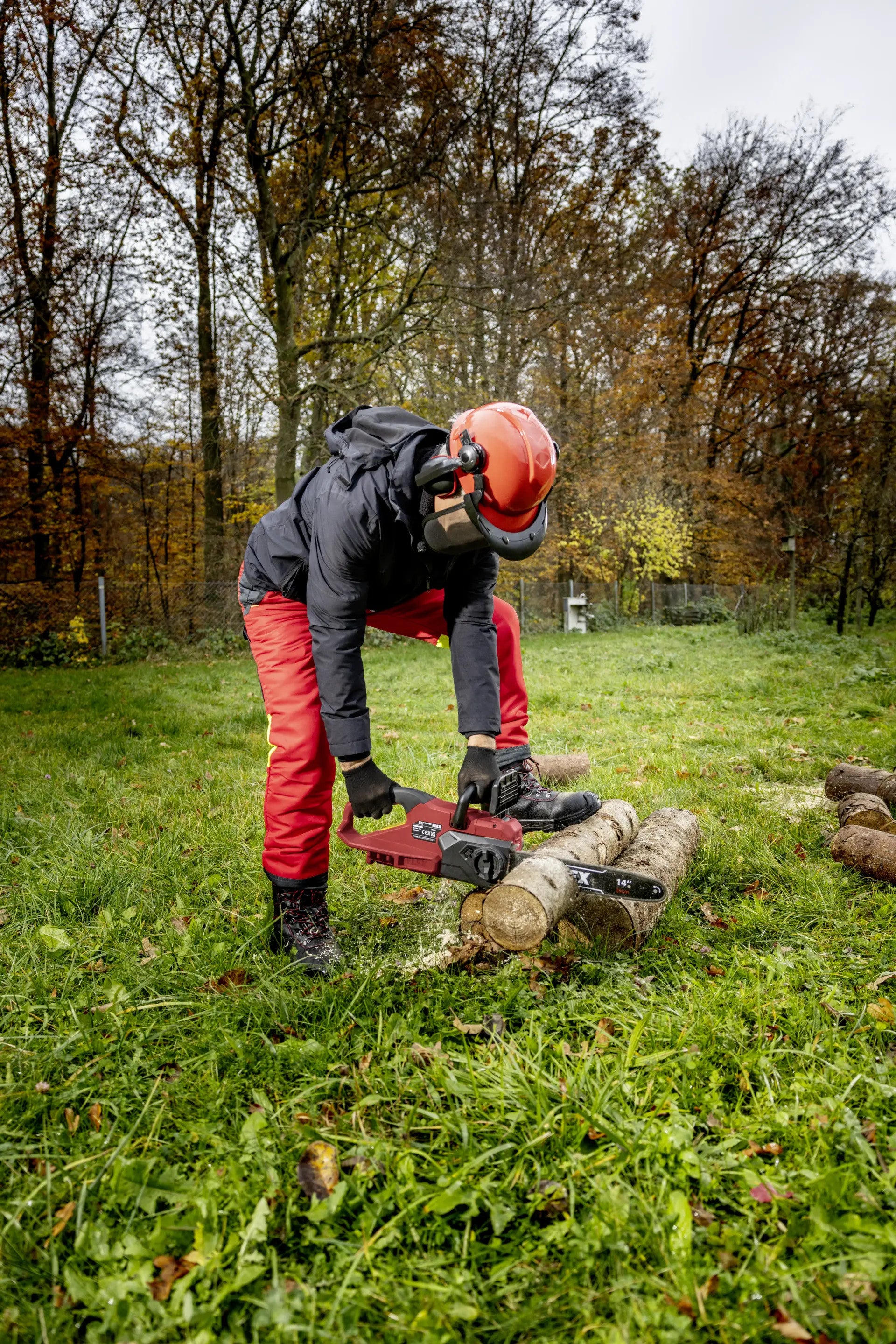 FLEX Cordless Chainsaw 2x18 V 35cm GCS 35 2x18-EC 531276