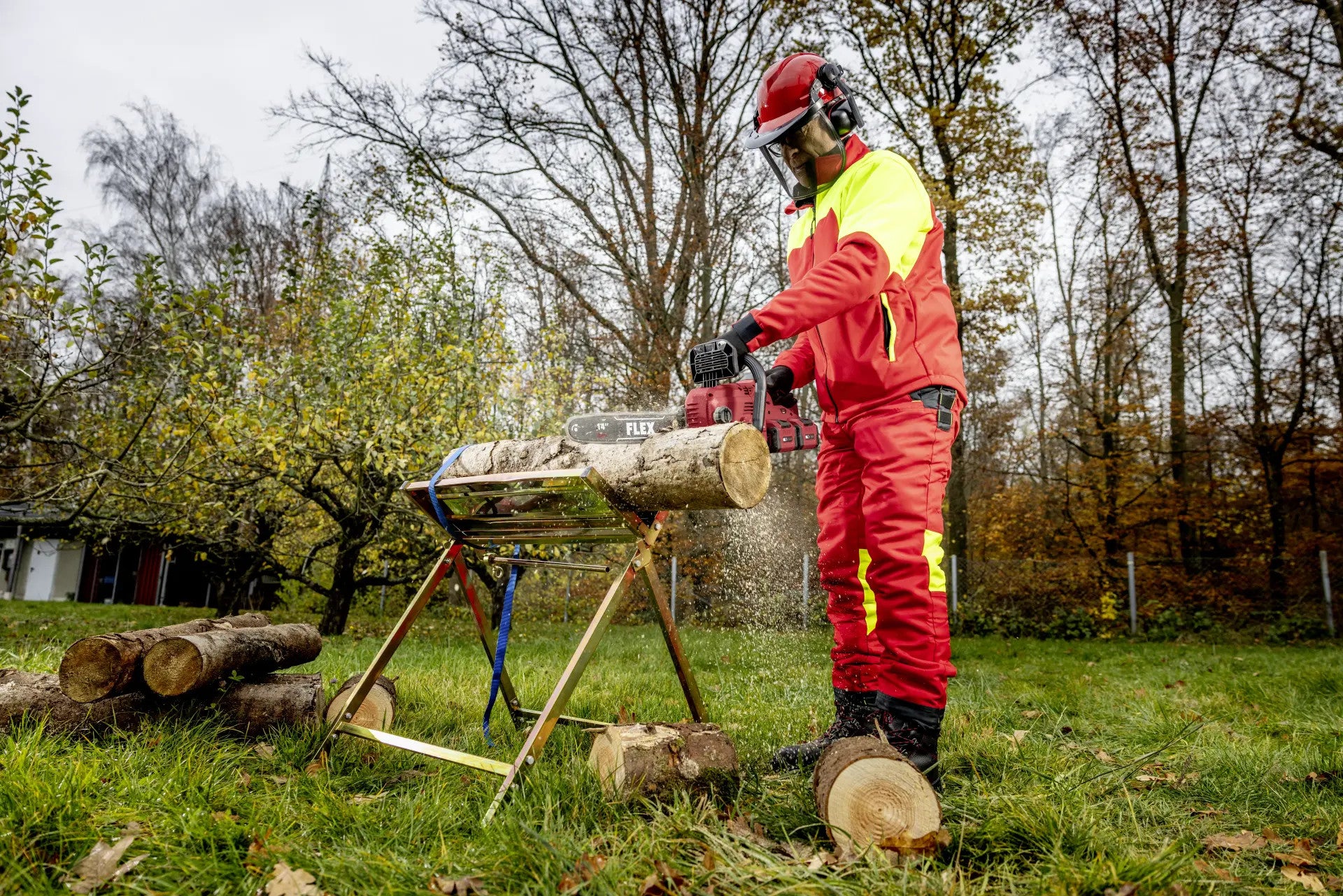 FLEX Cordless Chainsaw 2x18 V 35cm GCS 35 2x18-EC 531276