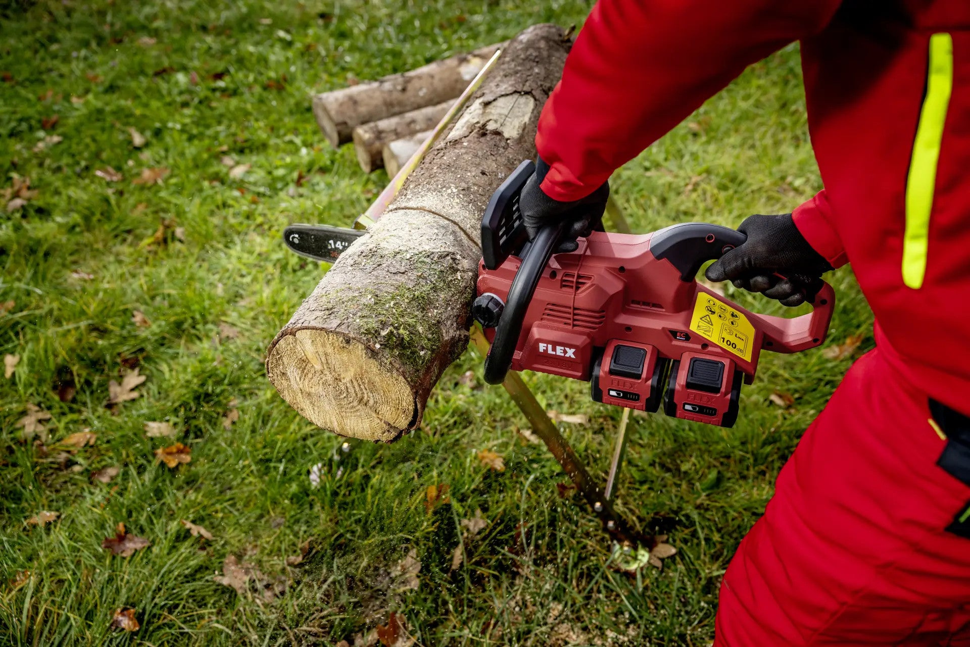 FLEX Cordless Chainsaw 2x18 V 35cm GCS 35 2x18-EC 531276