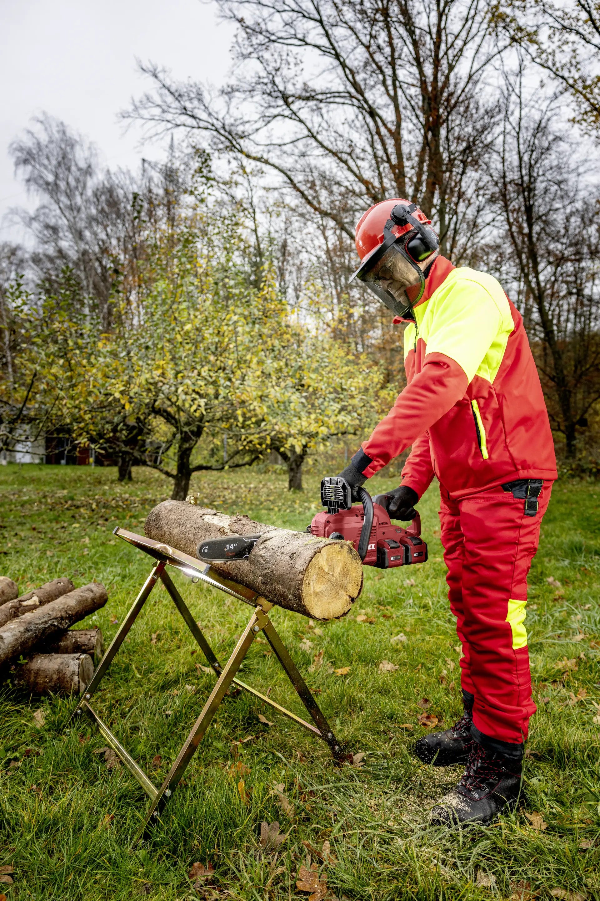 FLEX Cordless Chainsaw 2x18 V 35cm GCS 35 2x18-EC 531276