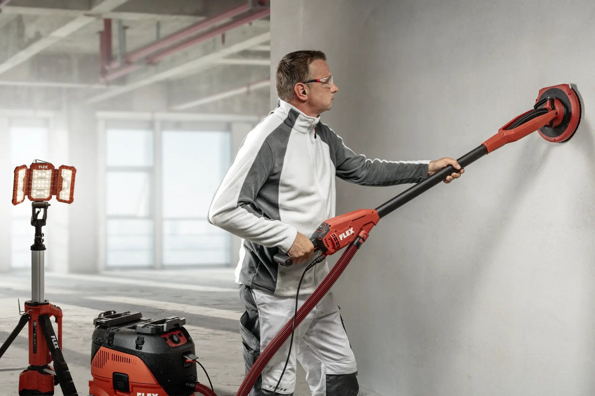 FLEX Wand- und Deckenschleifer Langhalsschleifer Giraffe® GE 6 R-EC 530900