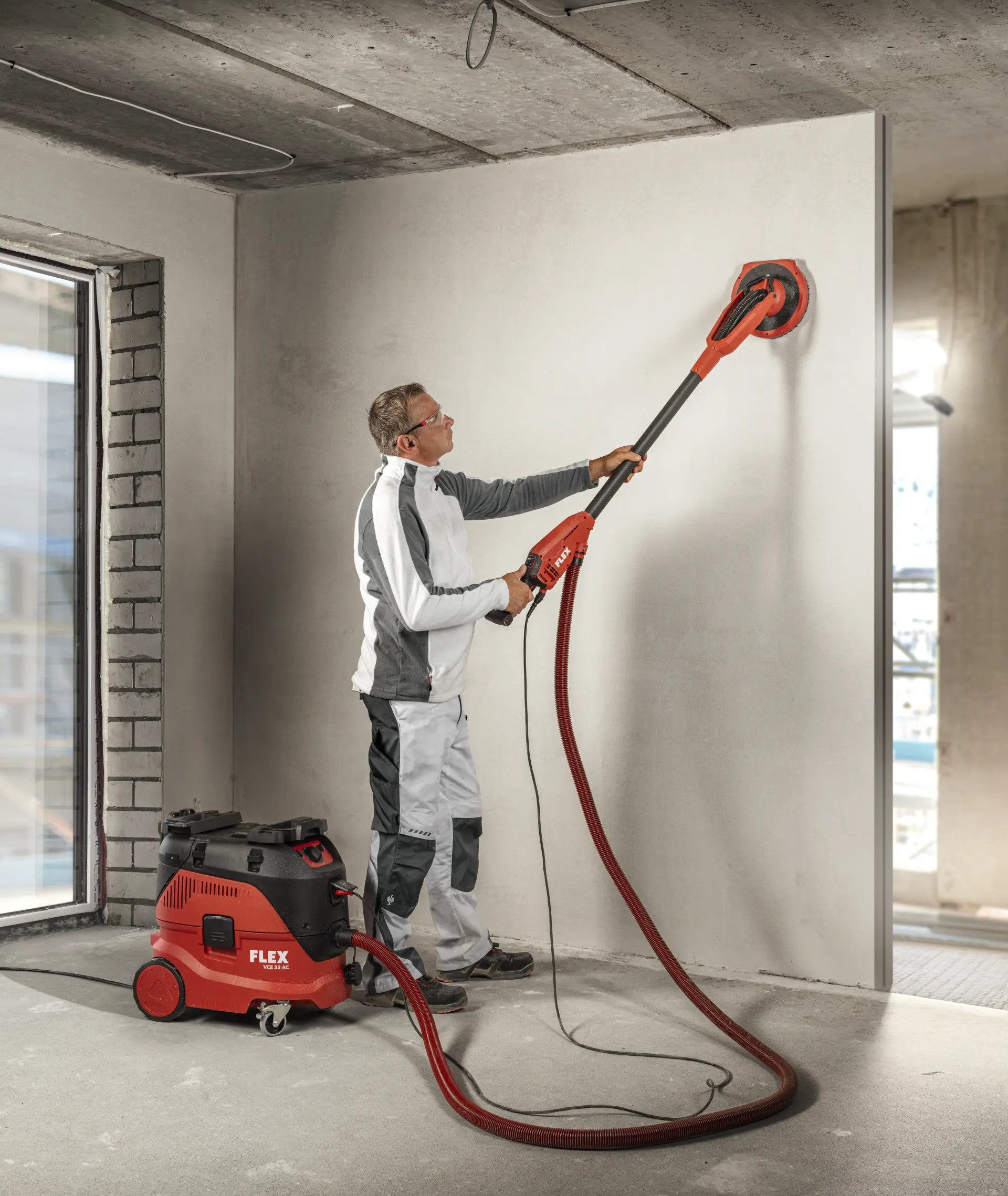 FLEX Wand- und Deckenschleifer Langhalsschleifer Giraffe® GE 6 R-EC 530900