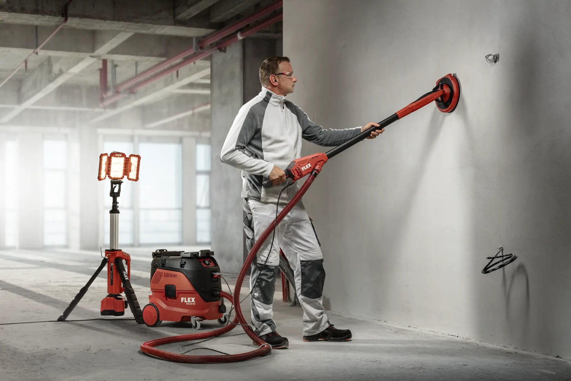 FLEX Wand- und Deckenschleifer Langhalsschleifer Giraffe® GE 6 R-EC 530900