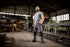 FLEX Cordless Angle Grinder with Speed ​​Control 18V LBE 125 18.0-EC C 499285