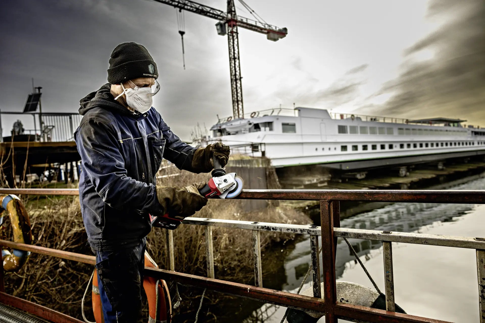 FLEX Akku-Winkelschleifer 18V LBP 125-15 18-EC C 531770