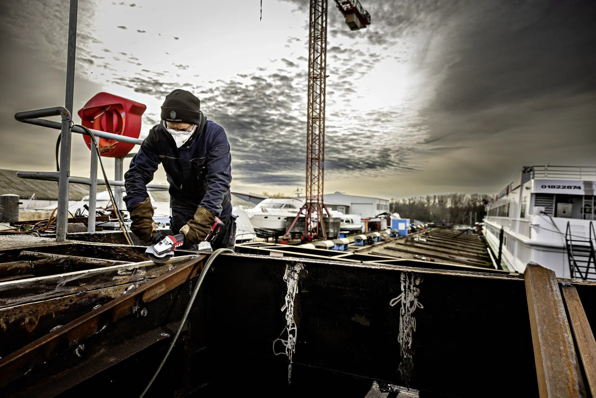 FLEX Akku-Winkelschleifer 18V LBP 125-15 18-EC C 531770