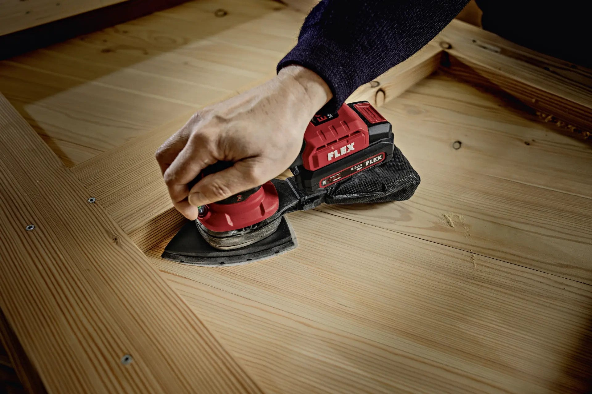 FLEX Akku-Deltaschleifer 18V  ODE 2-100 18-EC C 532087