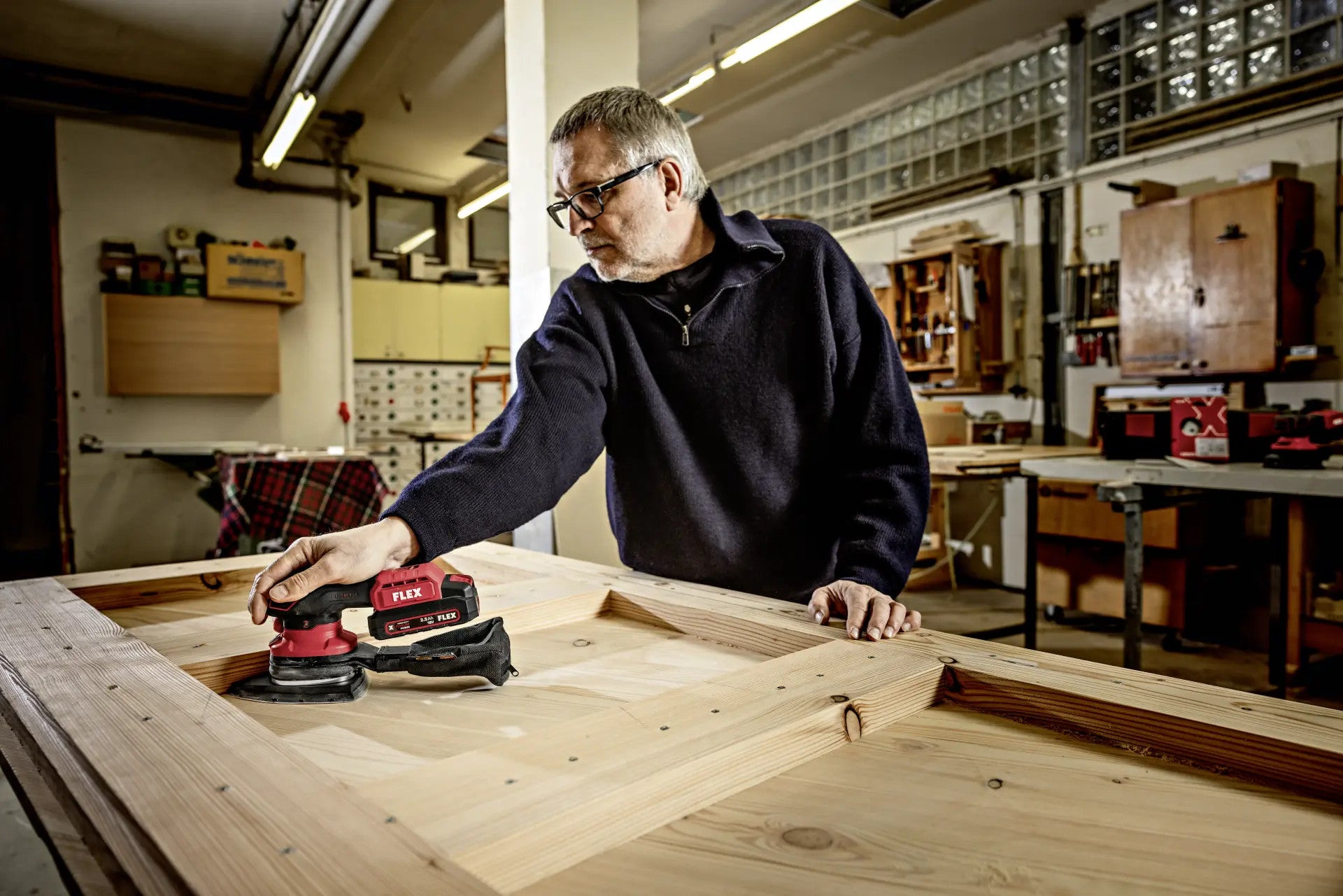 FLEX Akku-Deltaschleifer 18V  ODE 2-100 18-EC C 532087