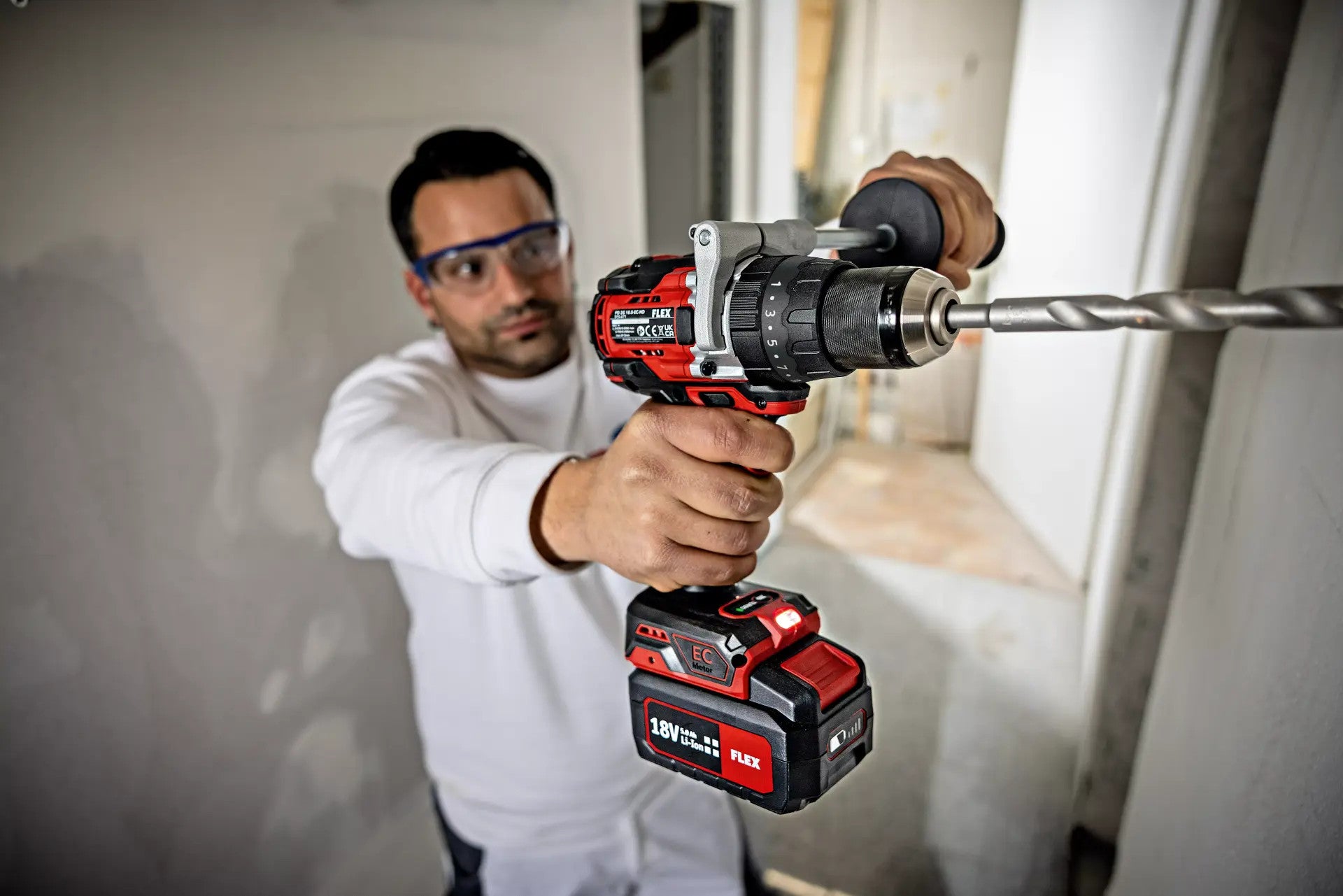 FLEX Cordless Impact Drill Driver 18V PD 2G 18.0-EC HD C 515698