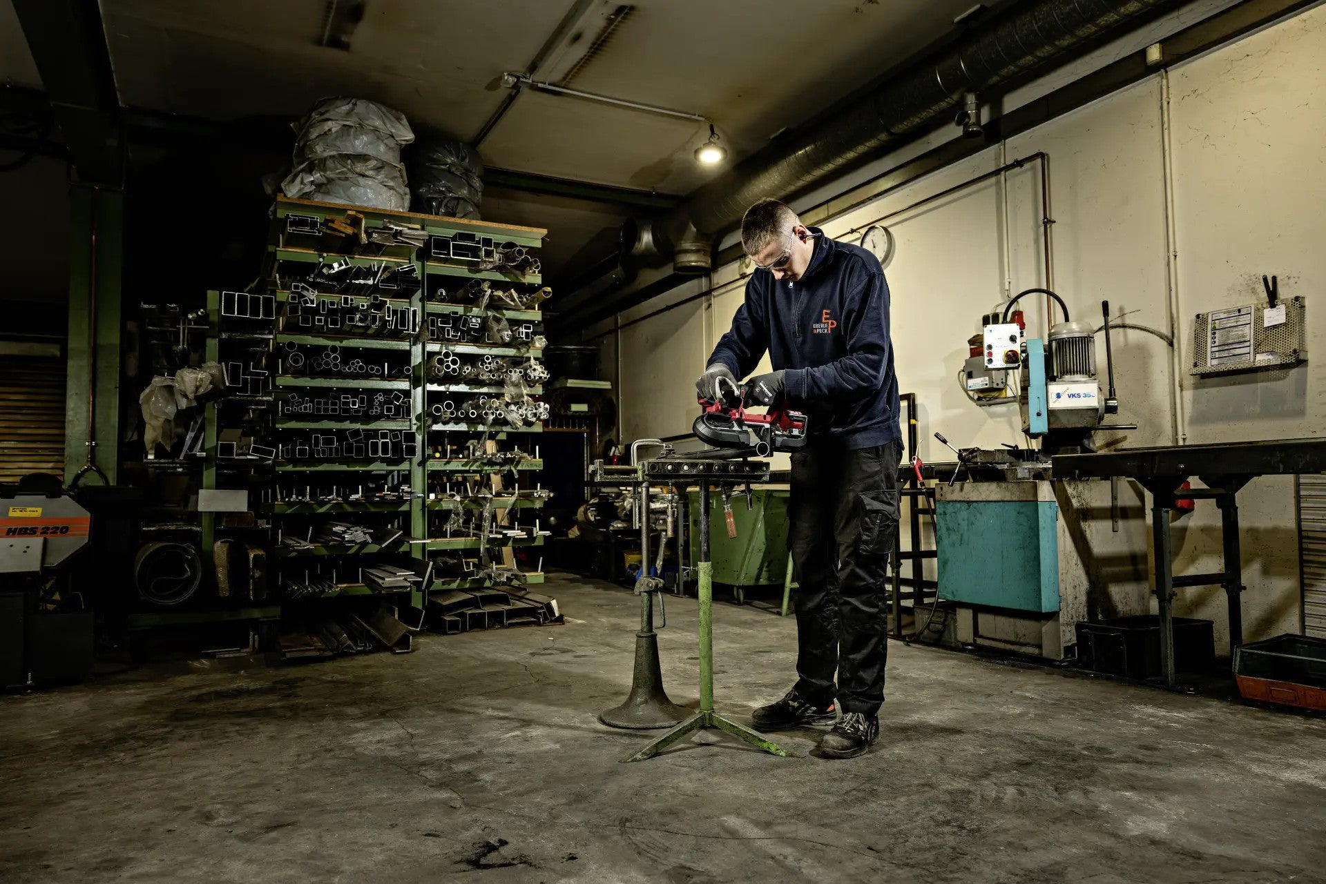 FLEX Akku-Bandsäge 18V SBE 64 18-EC Sortimo Werkzeugkoffer 531748