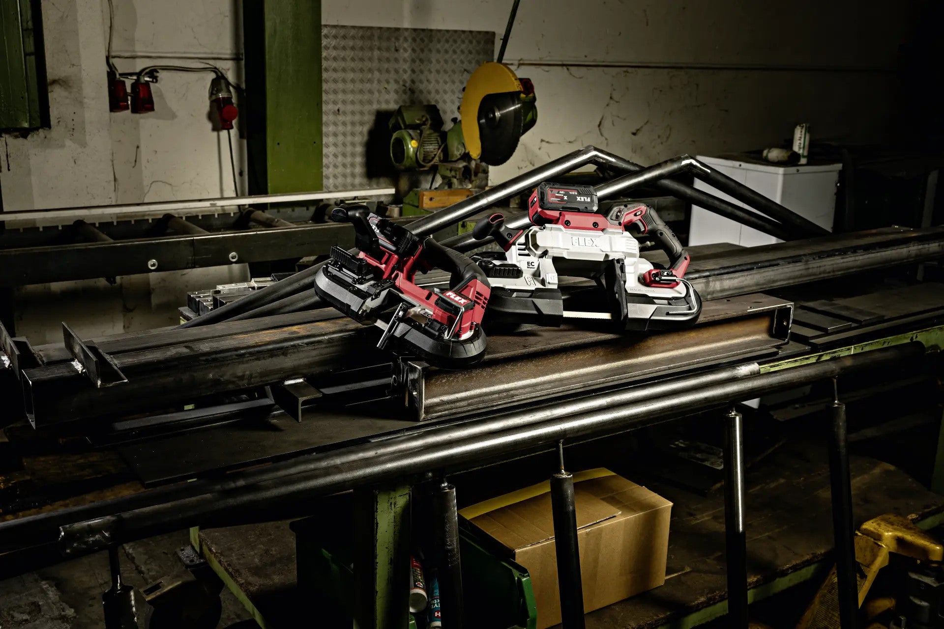 FLEX Akku-Bandsäge 18V SBE 64 18-EC Sortimo Werkzeugkoffer 531748