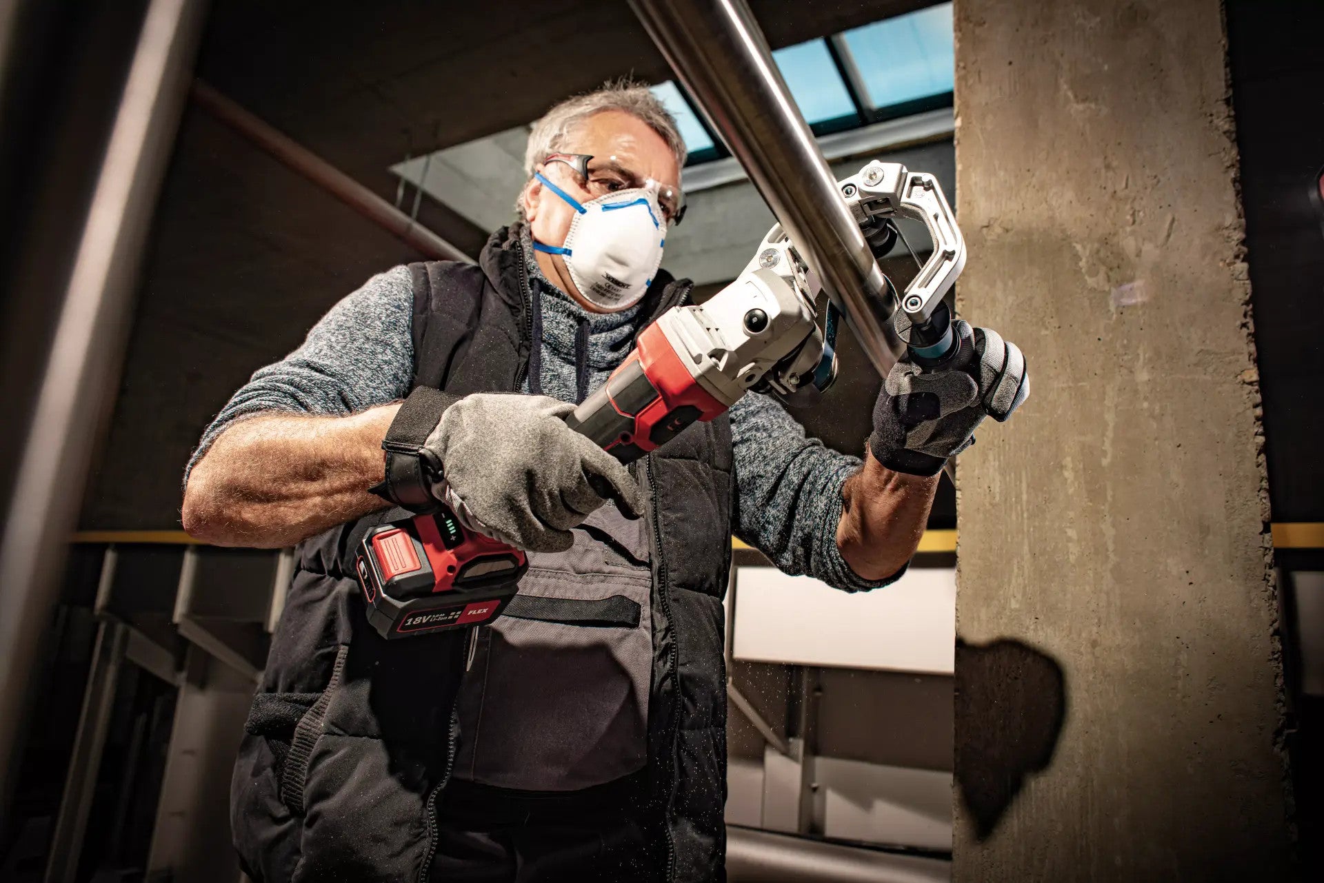 FLEX Akku-Basismotor TRINOXFLEX 18V BME 18.0-EC C 504491