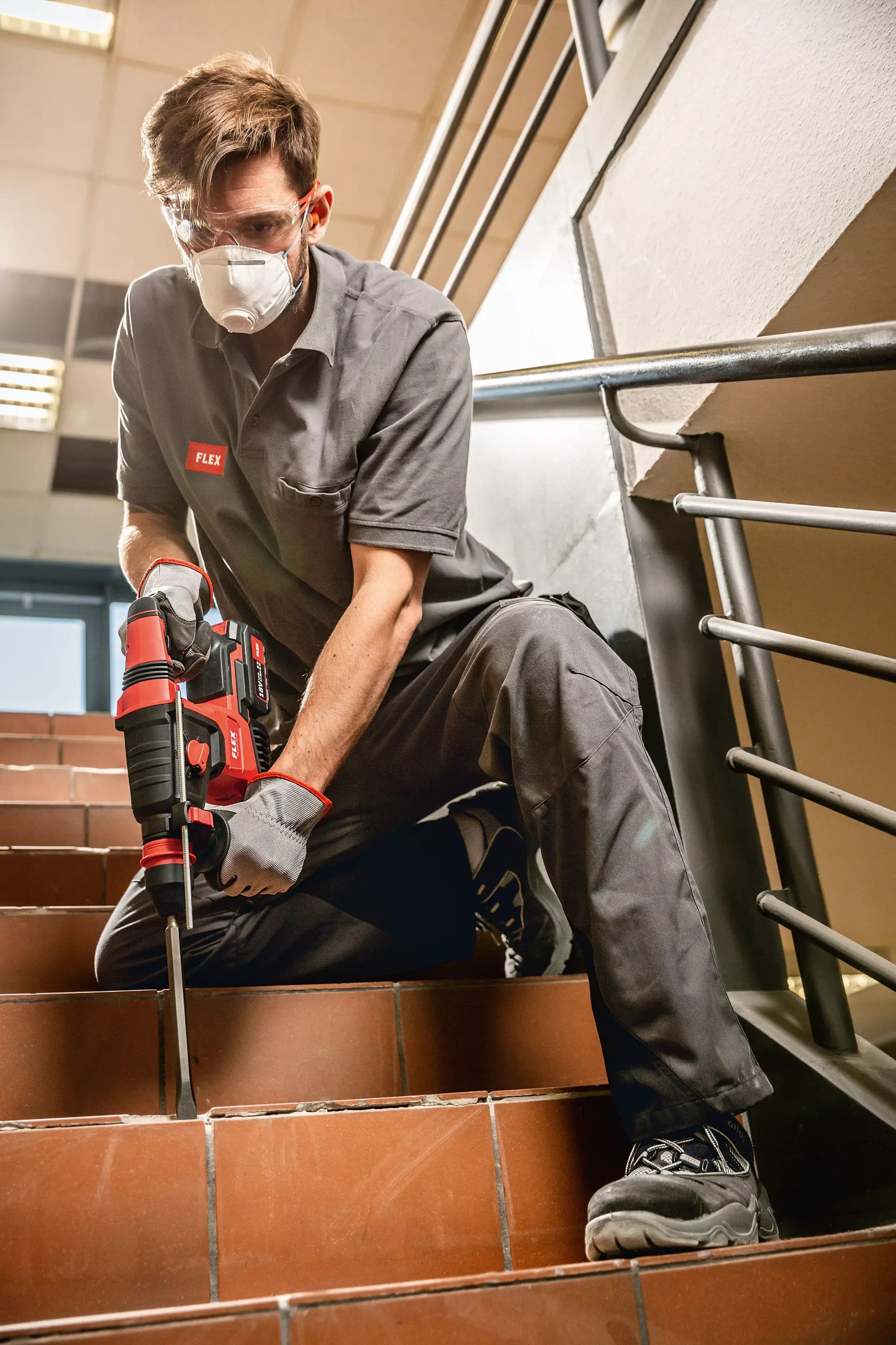 FLEX Akku-Kombihammer 18V CHE 2-26 18.0-EC C 491314