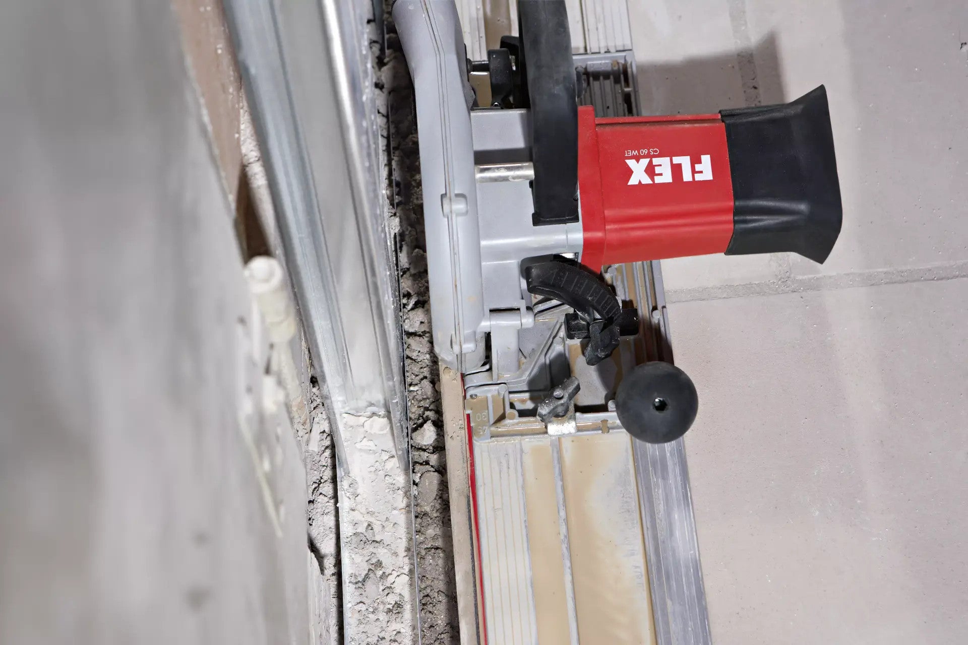 FLEX Diamond Stone Cutter CS 60 WET + Guide Rail 374016