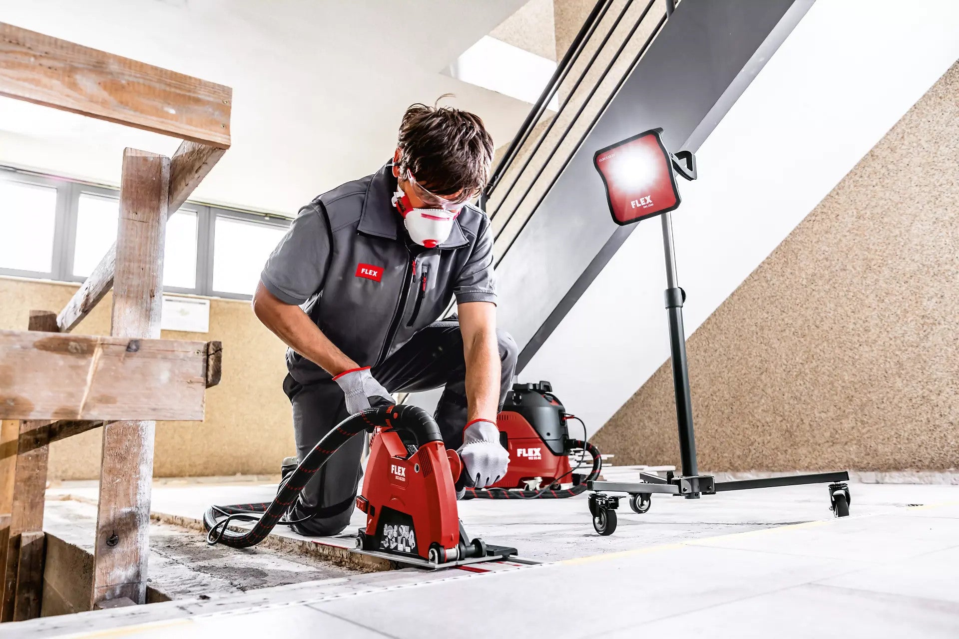 FLEX diamond cutting system 230 mm DCG L 26-6 230 G set 494674