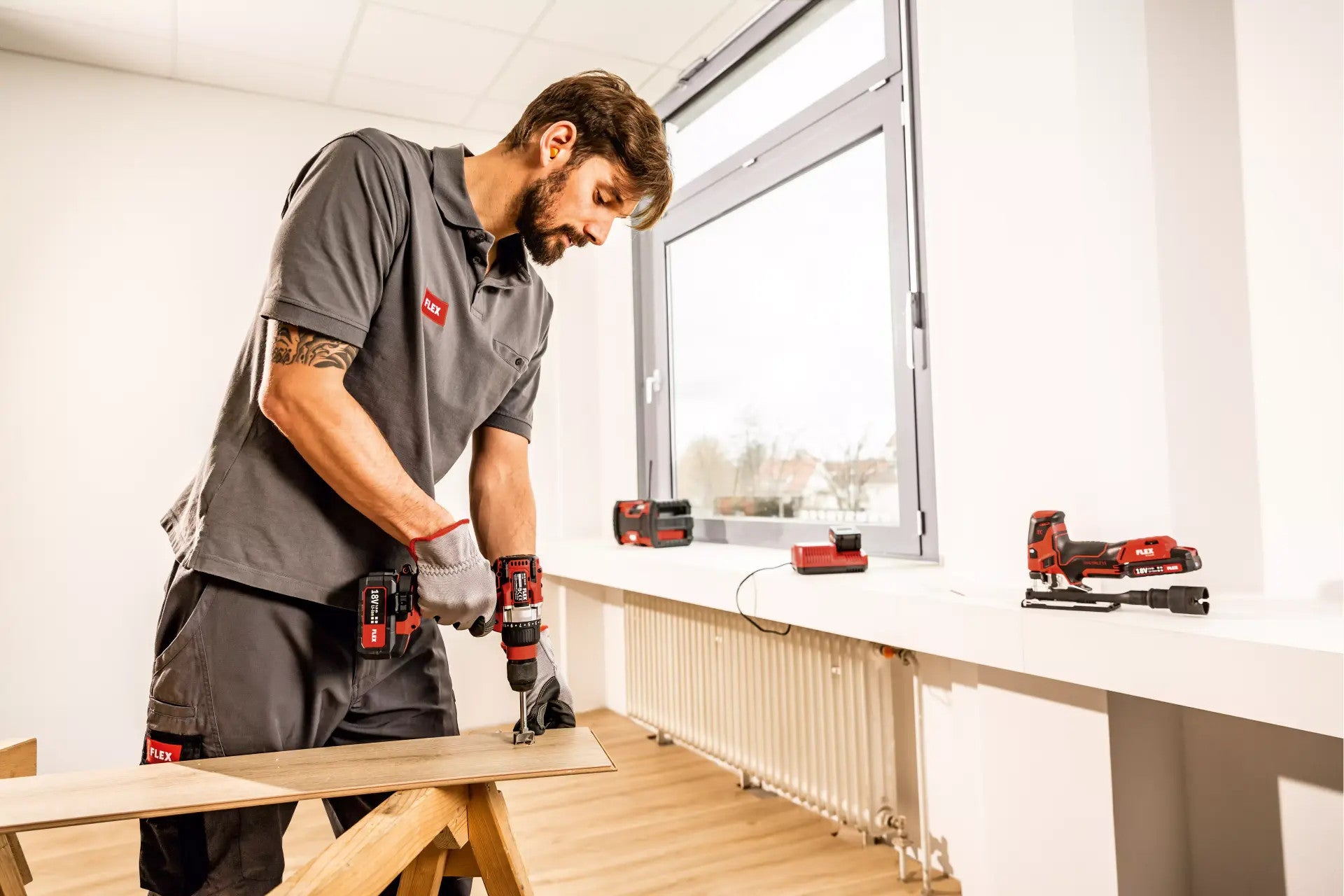 FLEX Akku-Bohrschrauber 18V 2-Gang DD 2G 18.0-EC C 491225