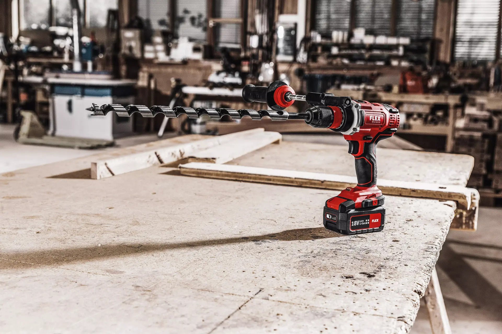 FLEX cordless drill/driver 18V 4-speed DD 4G 18.0-EC C 491292