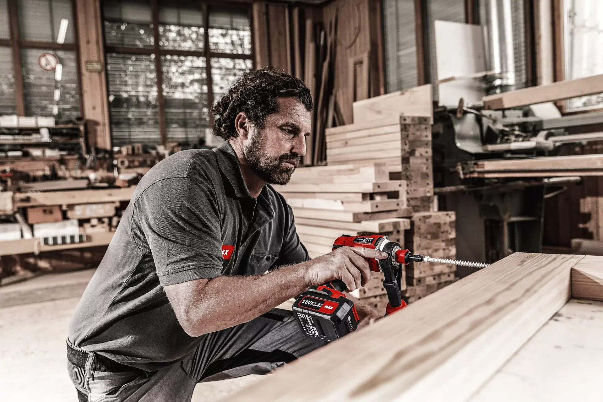 FLEX cordless drill/driver 18V 4-speed DD 4G 18.0-EC C 491292