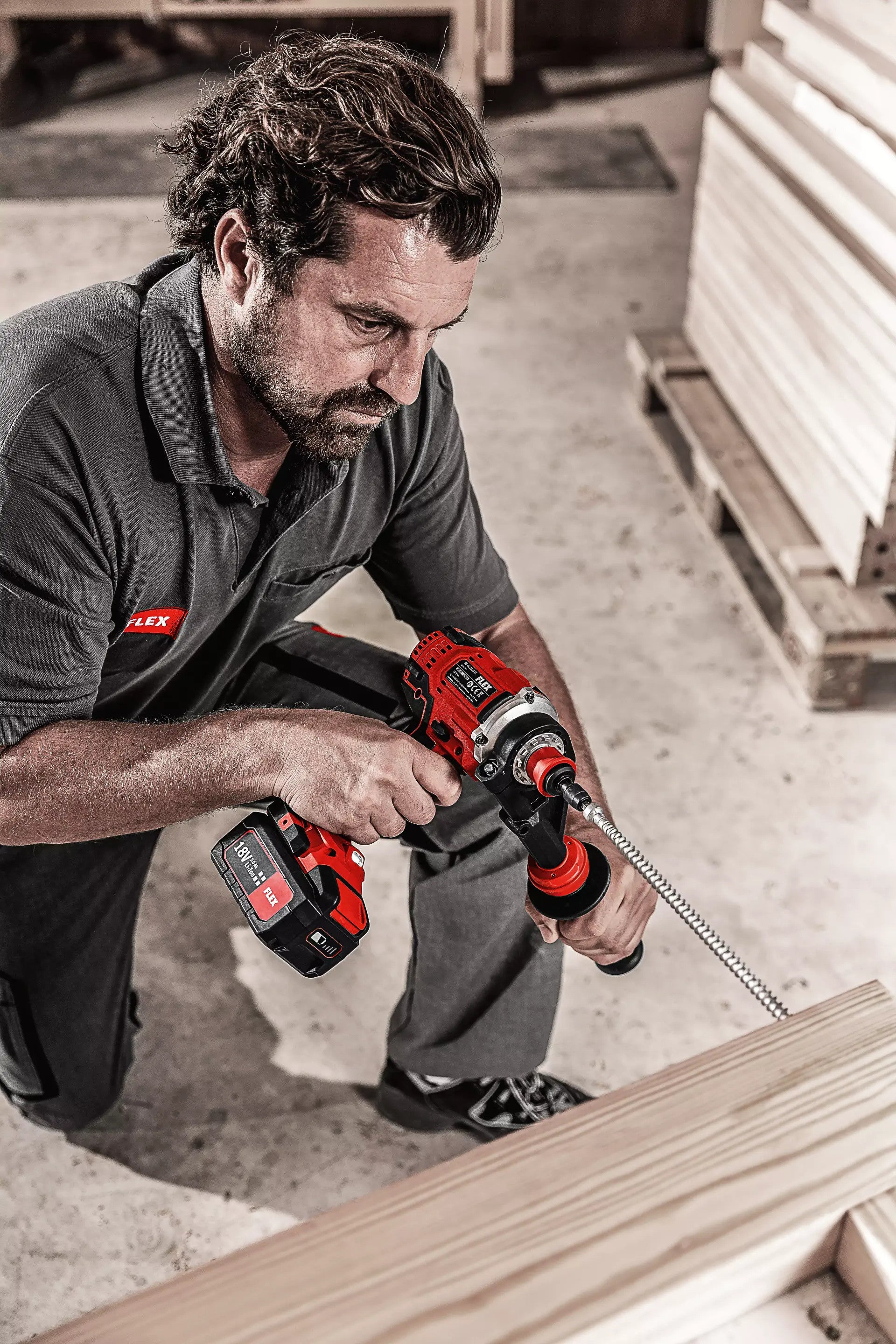 FLEX cordless drill/driver 18V 4-speed DD 4G 18.0-EC C 491292