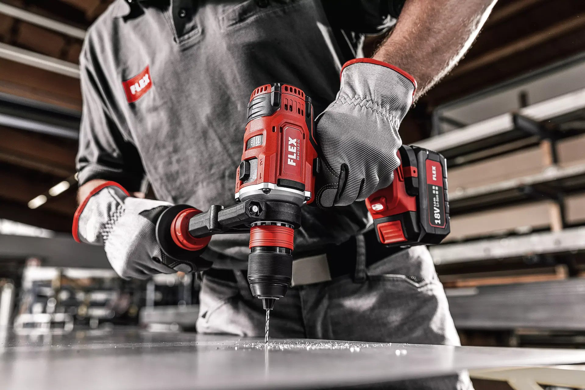 FLEX cordless drill/driver 18V 4-speed DD 4G 18.0-EC C 491292