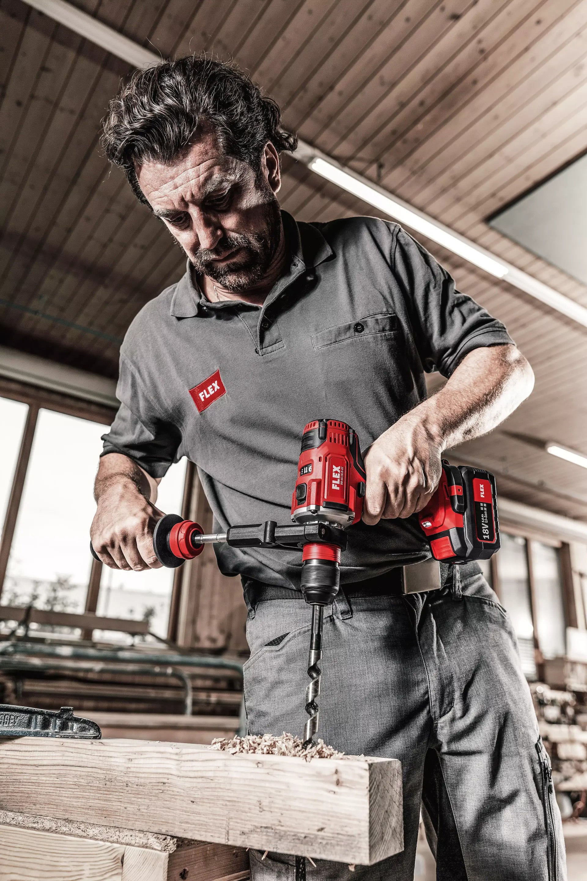 FLEX cordless drill/driver 18V 4-speed DD 4G 18.0-EC C 491292