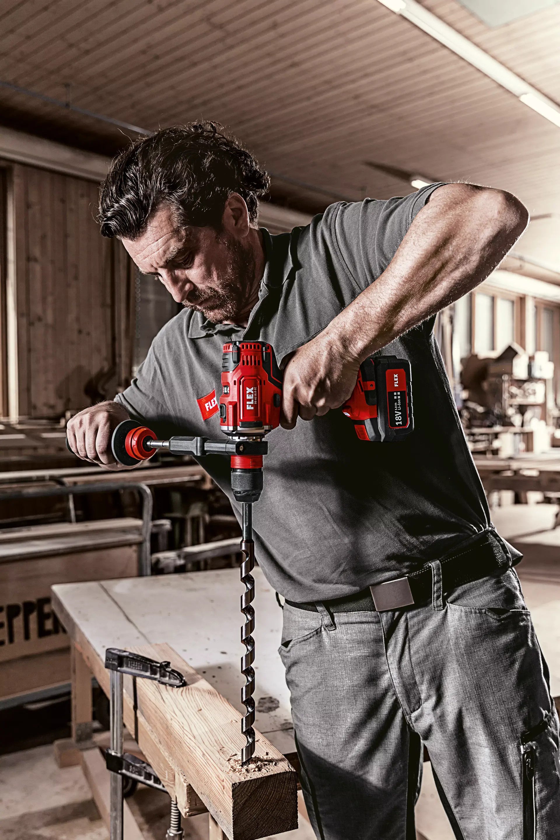 FLEX cordless drill/driver 18V 4-speed DD 4G 18.0-EC C 491292