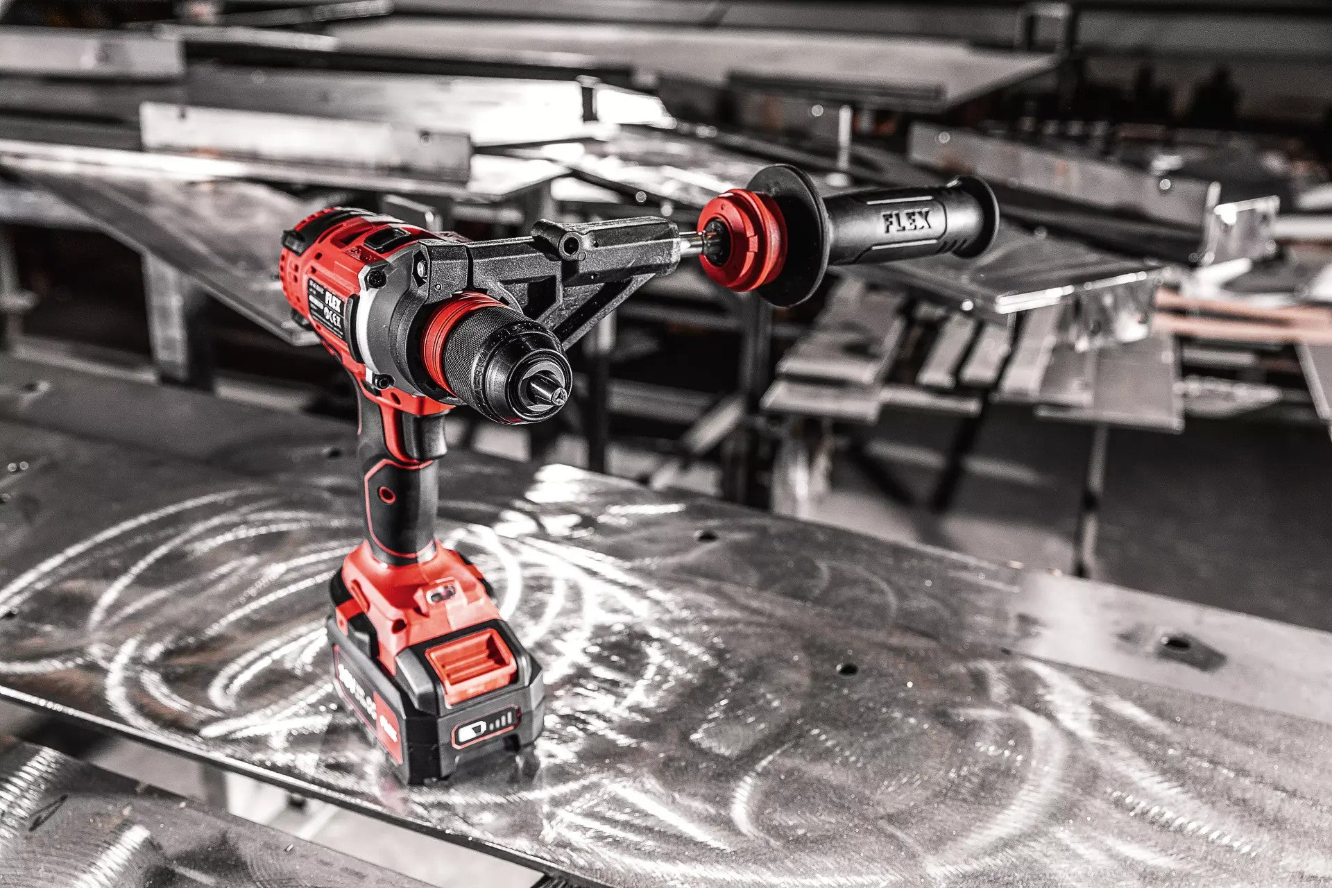 FLEX cordless drill/driver 18V 4-speed DD 4G 18.0-EC C 491292