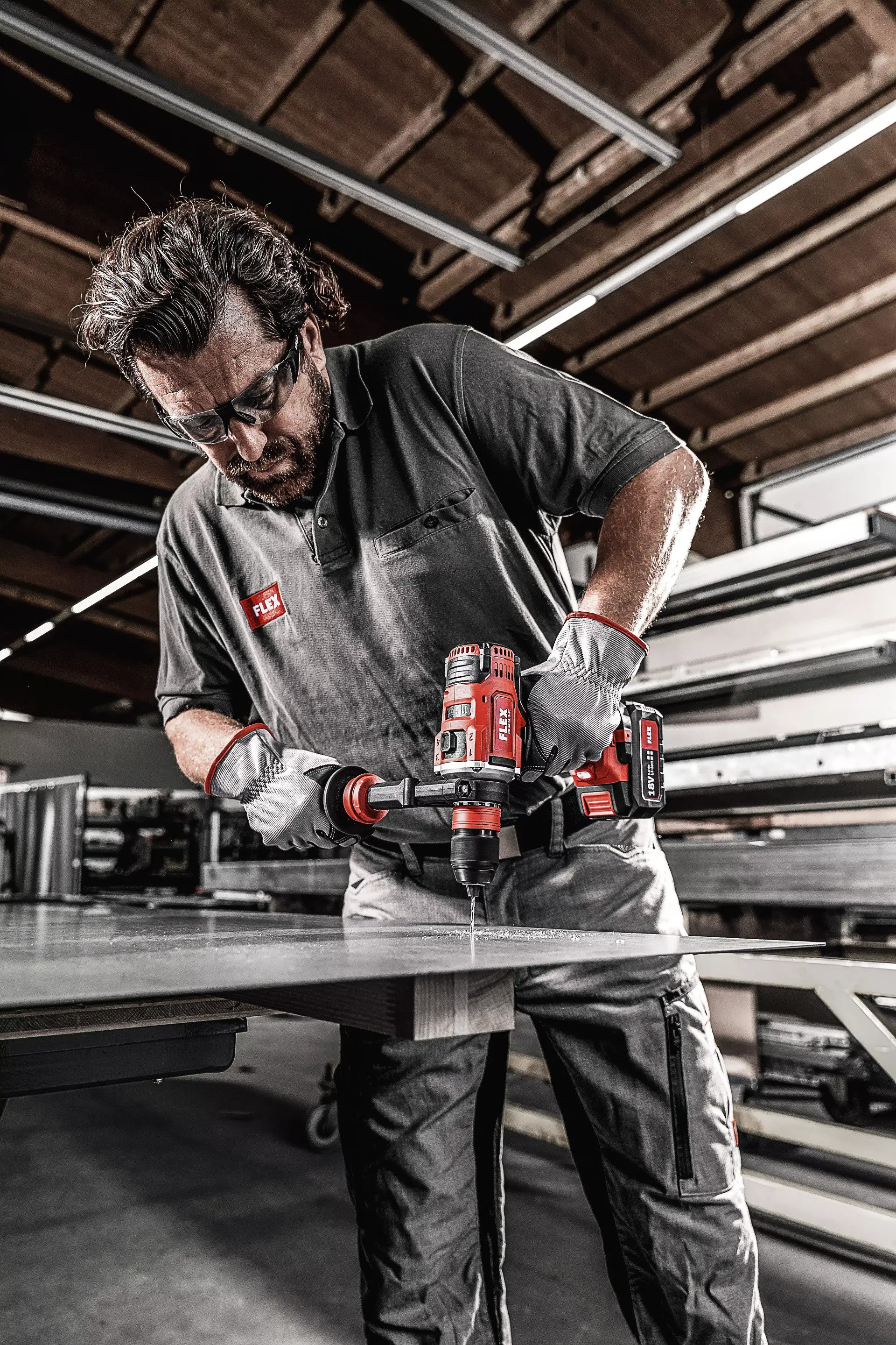 FLEX cordless drill/driver 18V 4-speed DD 4G 18.0-EC C 491292