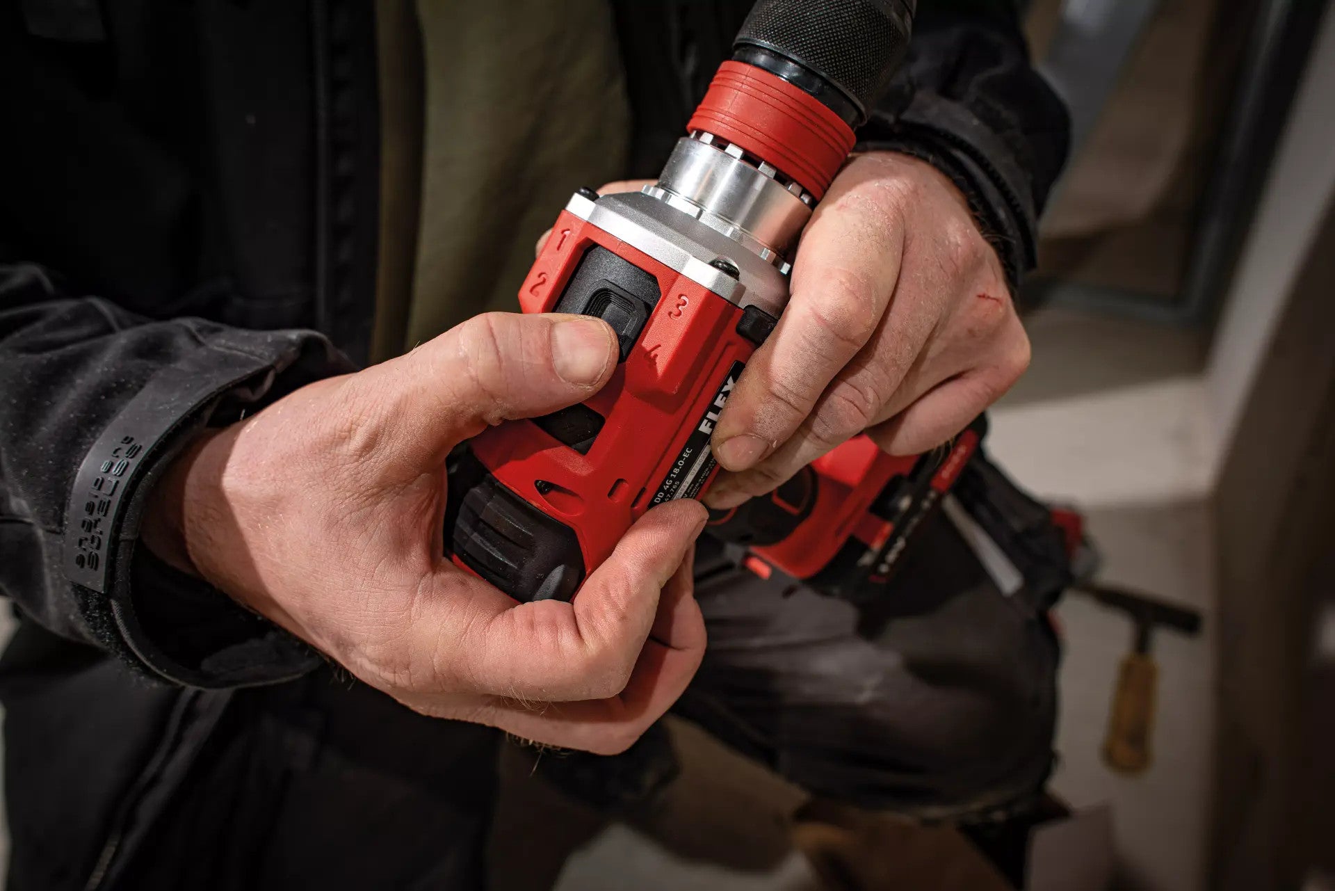 FLEX cordless drill/driver 18V 4-speed DD 4G 18.0-EC C 491292