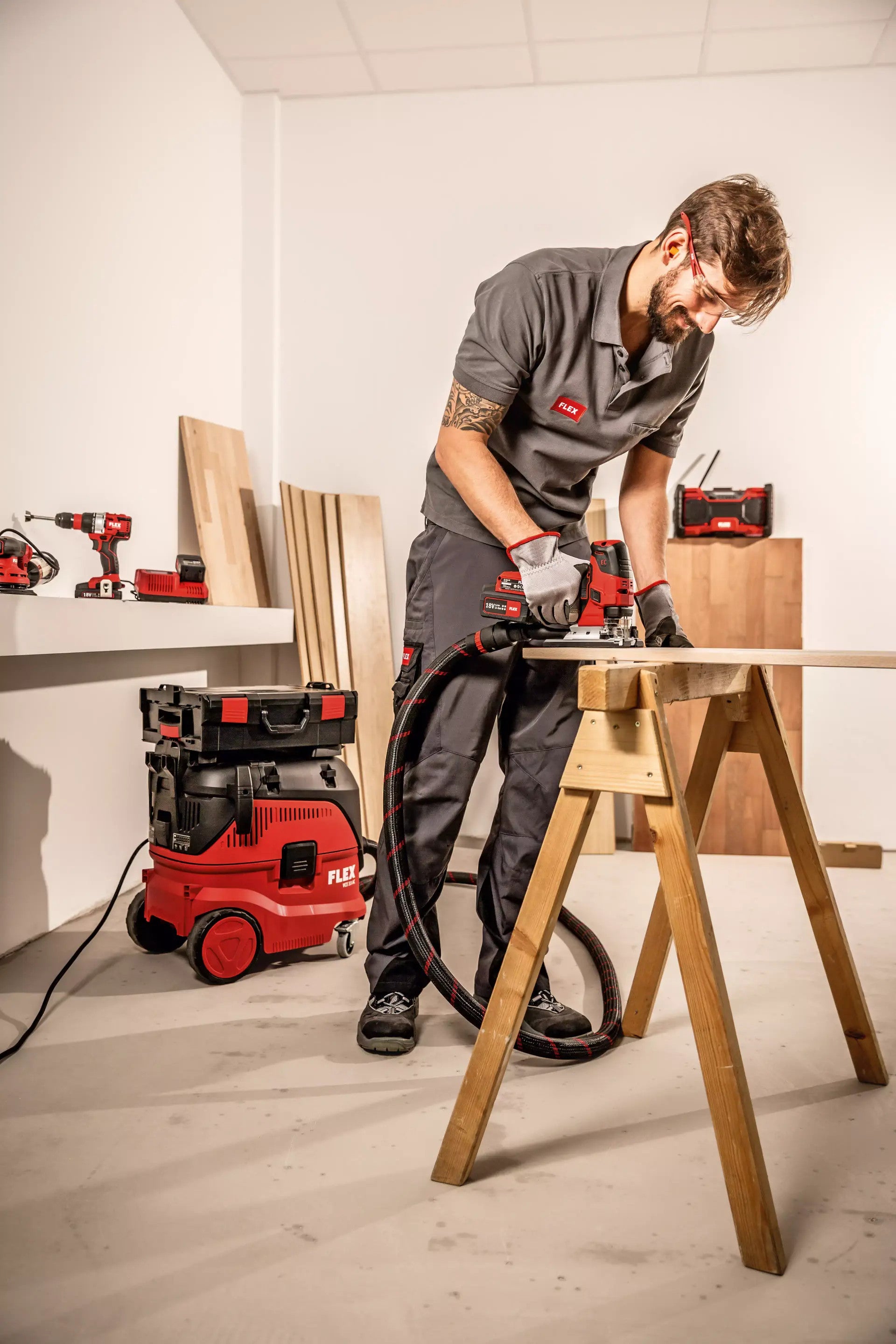 FLEX Akku-Stichsäge 18V JS 18.0-EC C 485403