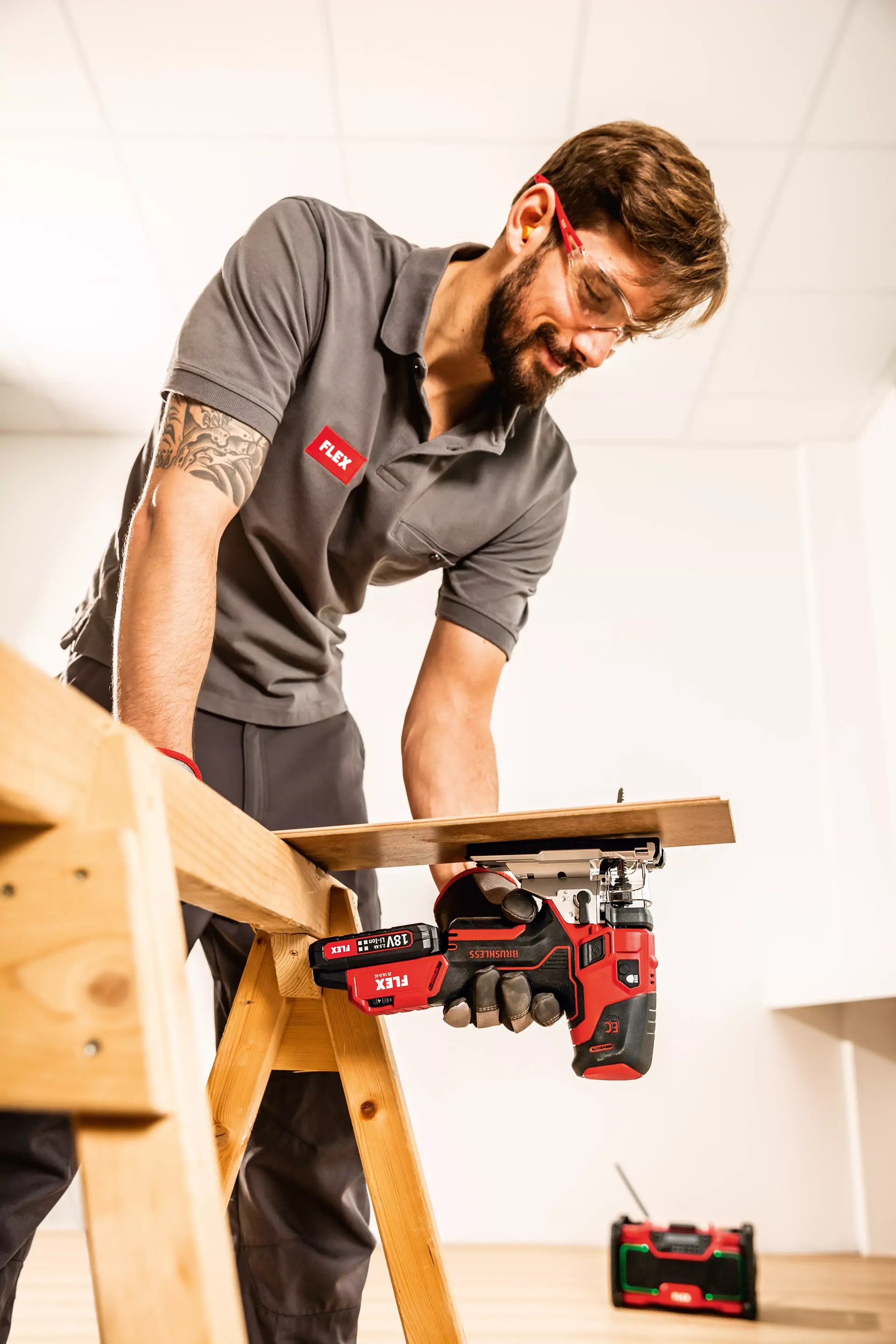 FLEX Akku-Stichsäge 18V JS 18.0-EC C 485403